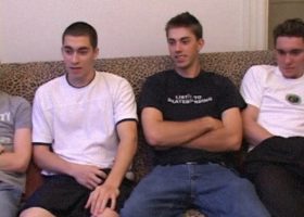 Four Amateurs Gay Sex Orgy