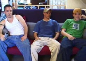 Straight Boys Curious Gay Threesome